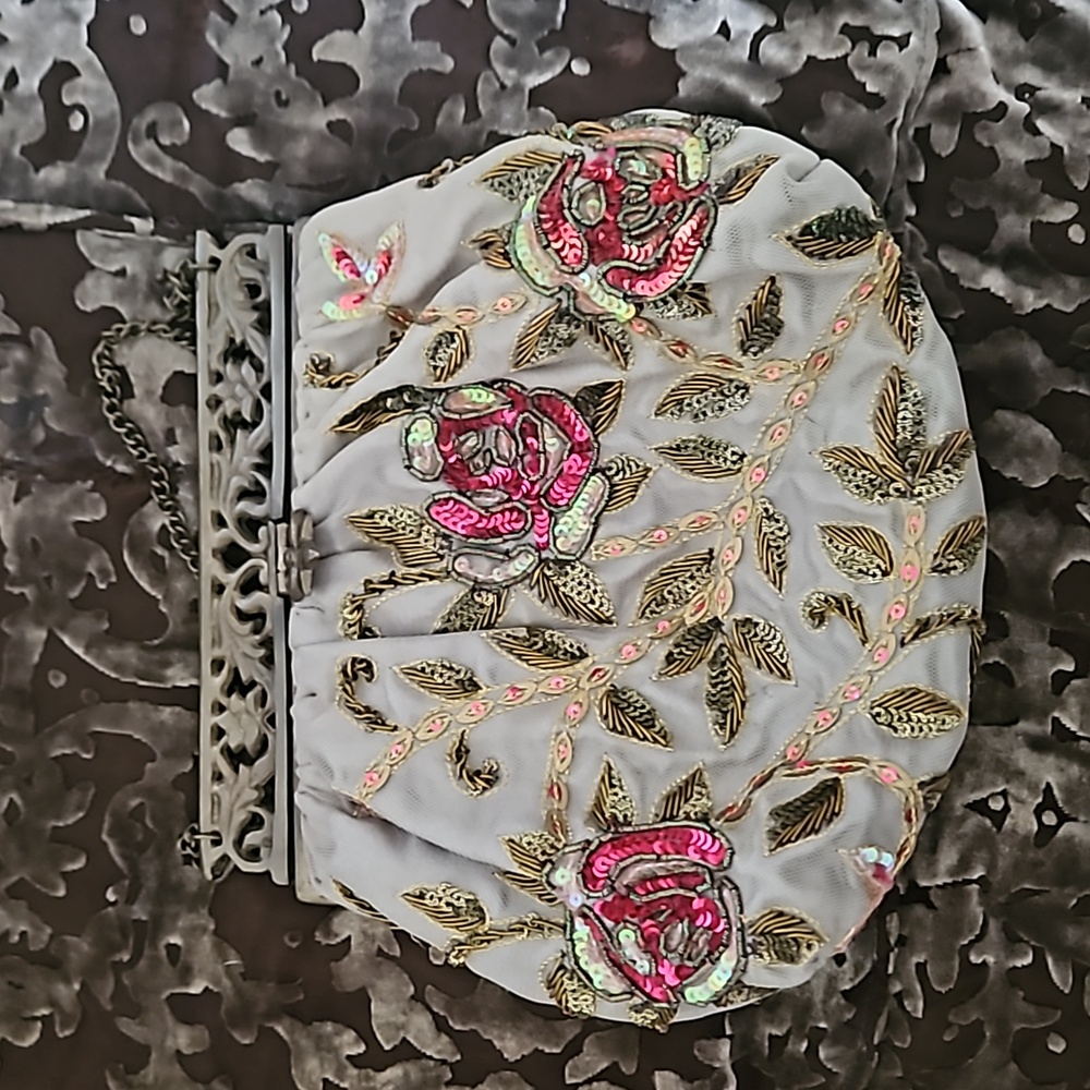Moyna Coture Beaded Evening Bag - Picture 2 of 4